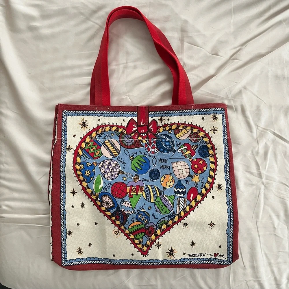NWOT Brighton Celebrate Holiday Tote - Picture 2 of 7